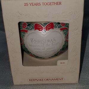 Hallmark Vintage Collectors Christmas Ornament